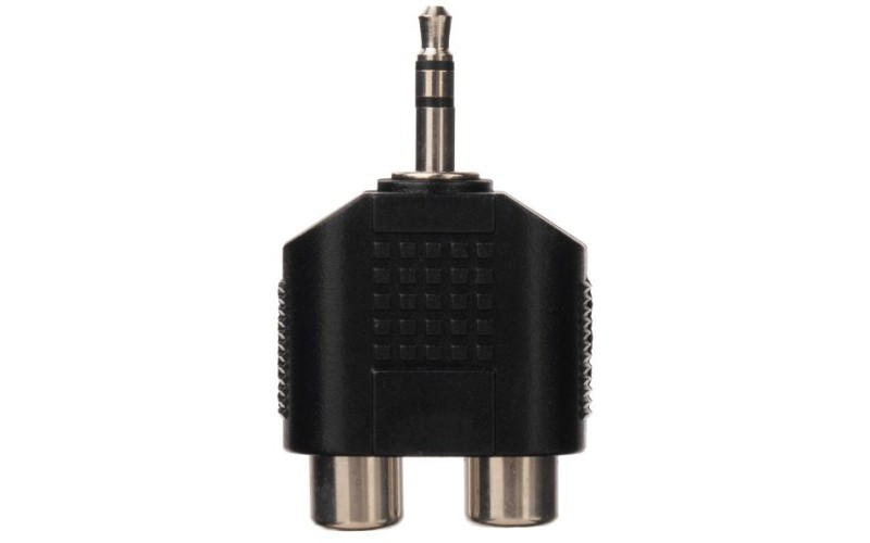 Soundking CC310 Переходник (разъем переходной) 2xRCA female – 3,5мм male