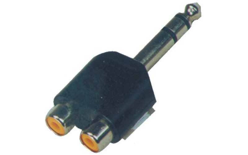 Soundking CC311 Переходник (разъем переходной) 2xRCA female – 6,3мм male