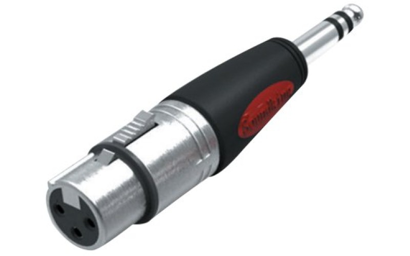 Soundking CXA005 Переходник (разъем переходной) XLR гнездо - 1/4'' стерео штекер