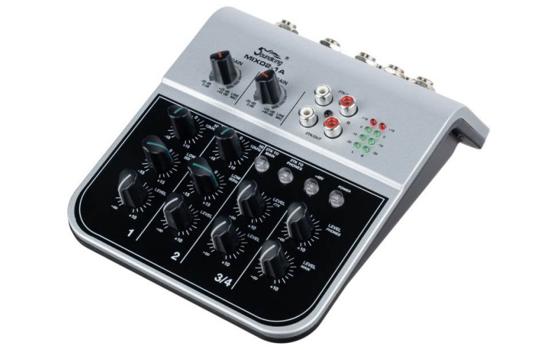 Soundking MIX02-1A Мини-микшерный пульт, 6 каналов