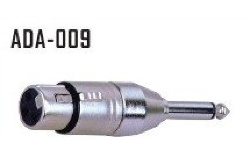 STANDS&CABLES ADA009 - переходник XLR мама - джек моно 6.3 мм