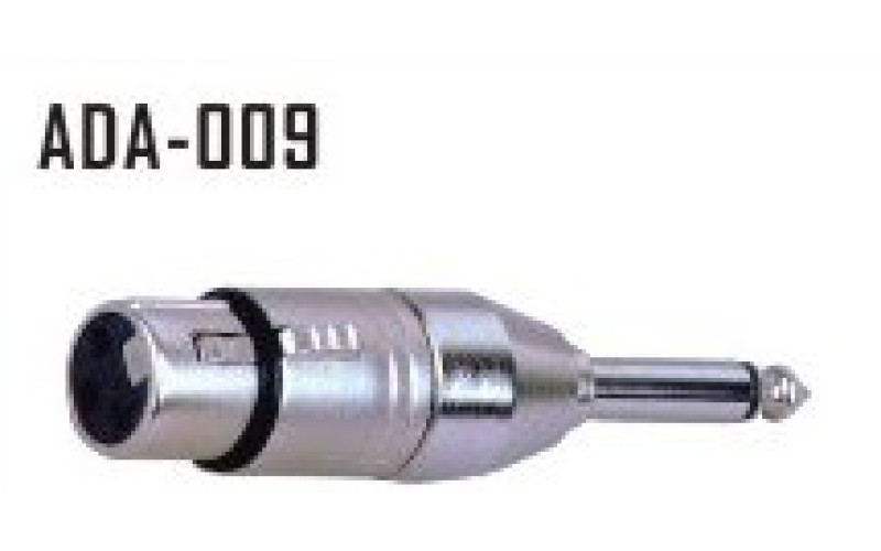 STANDS&CABLES ADA009 - переходник XLR мама - джек моно 6.3 мм