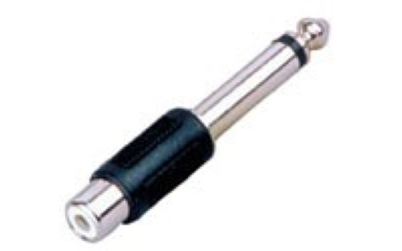 STANDS&CABLES ADA050 - переходник джек моно папа 6,3 мм - RCA мама