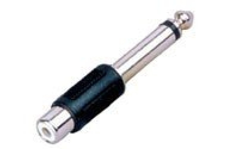 STANDS&CABLES ADA050 - переходник джек моно папа 6,3 мм - RCA мама