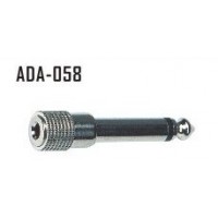 STANDS&CABLES ADA058 - переходник моно мини джек мама 3,5 мм - моно джек папа 6,3 мм