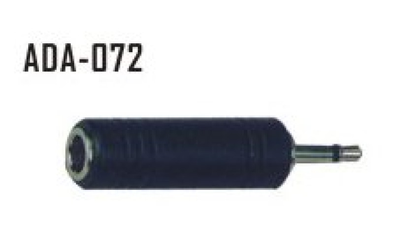 STANDS&CABLES ADA072 - переходник джек моно мама 6,3 мм - мини джек моно папа 3.5 мм