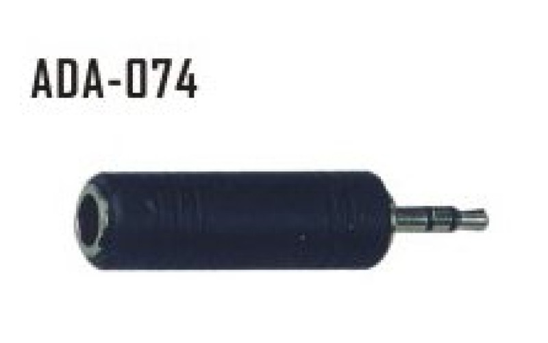 STANDS&CABLES ADA074 - переходник джек стерео мама 6,3 мм - мини-джек стерео папа 3,5 мм