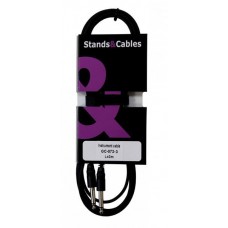STANDS&CABLES GC-073-3 - кабель инструментальный Jack-Jack 3 м