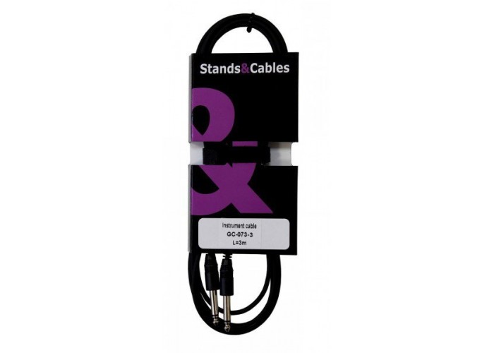 STANDS&CABLES GC-073-3 - кабель инструментальный Jack-Jack 3 м