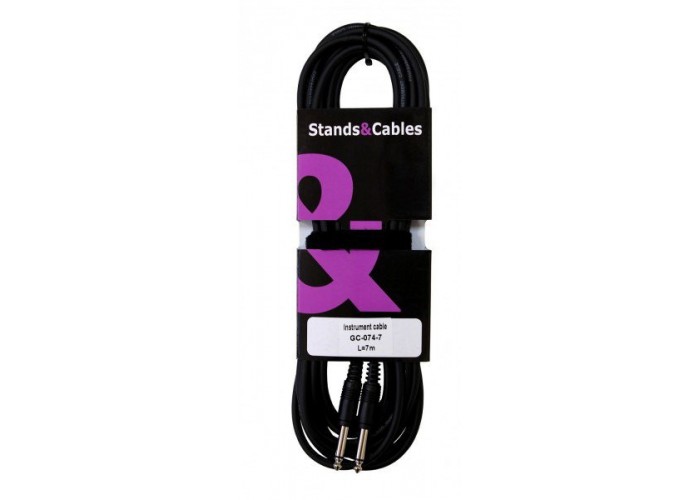 STANDS&CABLES GC-074-7 - кабель инструментальный Jack-Jack 7 м