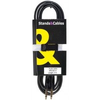 STANDS&CABLES HPC-001-3 соединительный кабель, Jack 6,3мм стерео - Jack 6,3мм стерео, 3 м