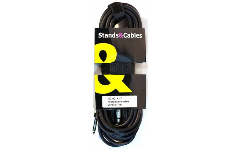 STANDS & CABLES MC-001XJ-7 микрофонный кабель XLR мама - JACK моно, длина 7 метров