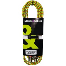 STANDS & CABLES MC-087XX-3 - Микрофонный кабель XLR мама - XLR папа, 3м.