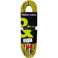STANDS & CABLES MC-087XX-7 - Микрофонный кабель XLR мама - XLR папа, 7м.