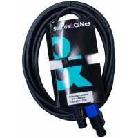 STANDS & CABLES SC-008B-5 Аудио кабель Спикон папа - Спикон папа. 5 м.
