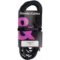 STANDS&CABLES YC-009-7  - кабель Jack 6,3мм стерео - 2xмини-Jack 3.5 мм. моно, 7 м.