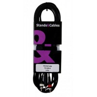 STANDS&CABLES YC-028-5 - кабель Jack 3,5мм стерео - 2xRCA, 5 м