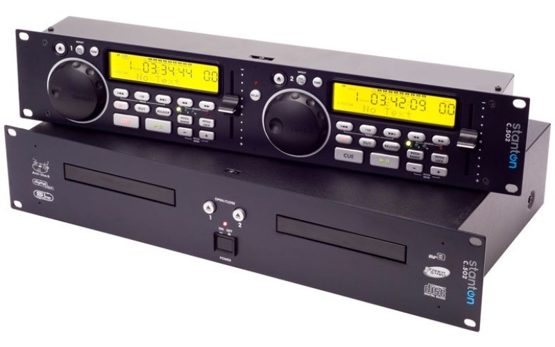 STANTON C.502 - двойной рэковый 2U CD плеер