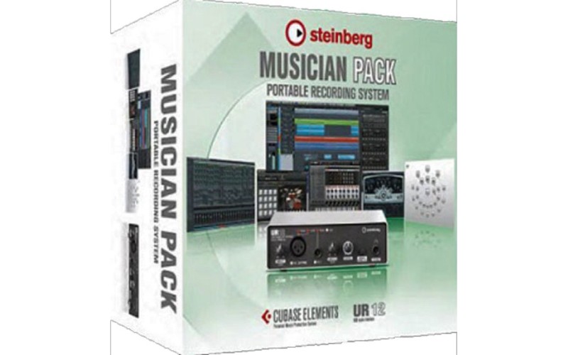 STEINBERG Musician Pack UR12 + CUBASE ELEMENTS - Комплект USB аудиоинтерфейс + ПО