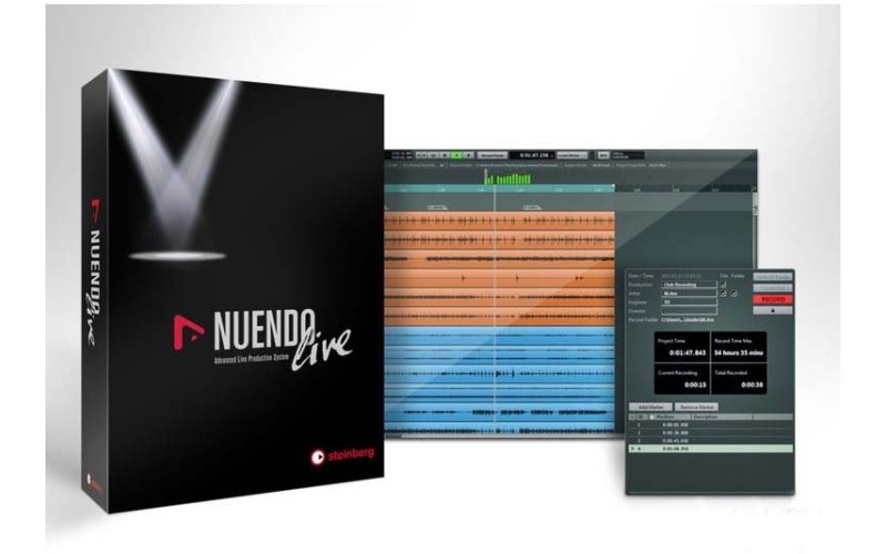 STEINBERG Nuendo Live Retail ПО для профессиональной мультитрековой записи концертного звука