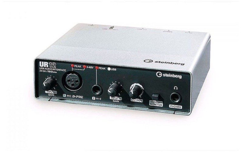STEINBERG UR12 - Аудиоинтерфейс USB, звуковая карта