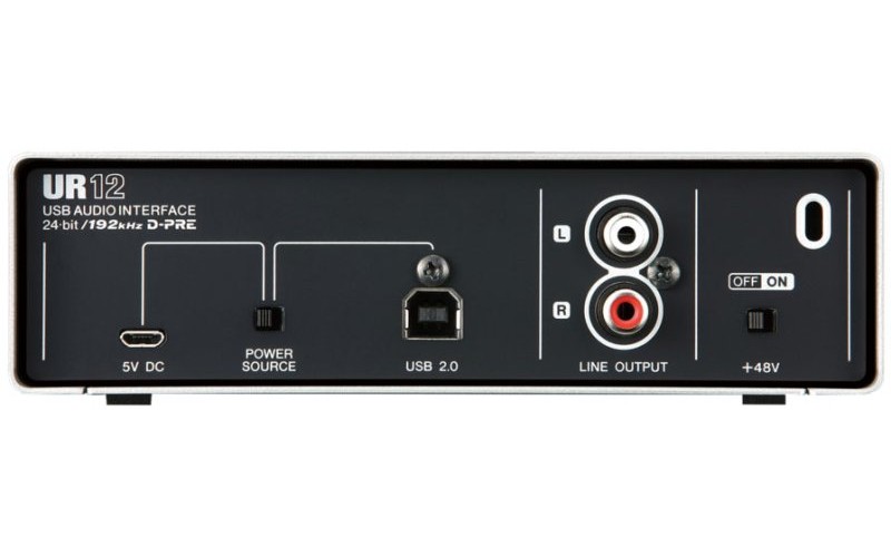 STEINBERG UR12 - Аудиоинтерфейс USB, звуковая карта