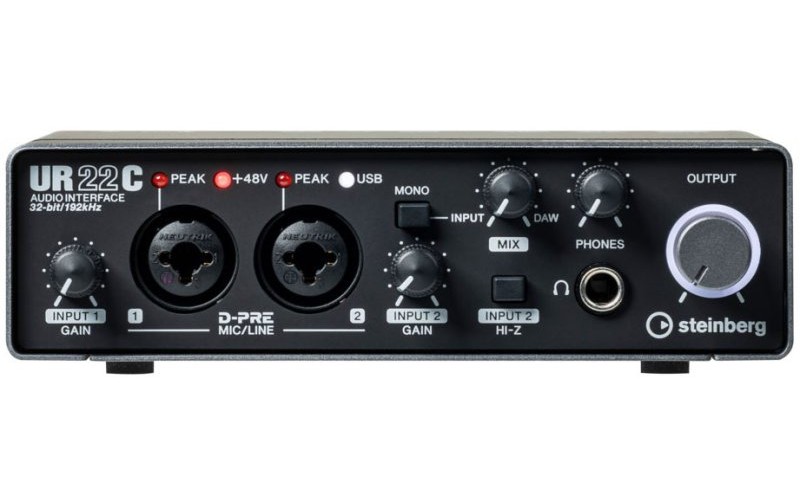 STEINBERG UR22C - Аудиоинтерфейс USB, звуковая карта