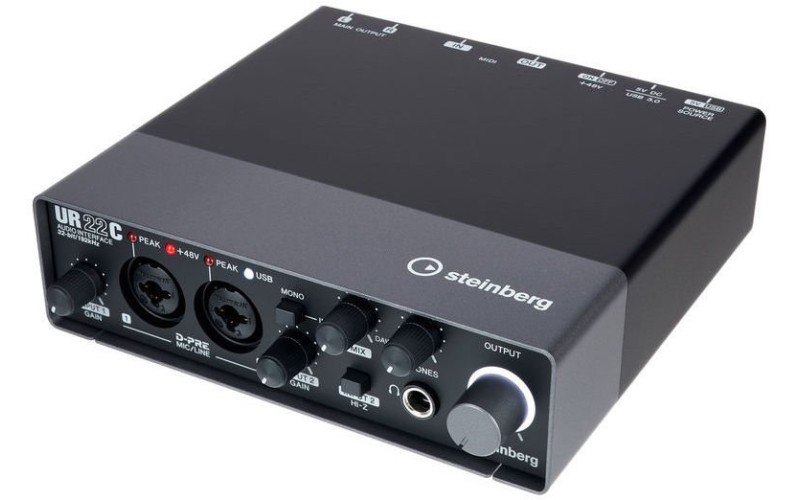 STEINBERG UR22C - Аудиоинтерфейс USB, звуковая карта