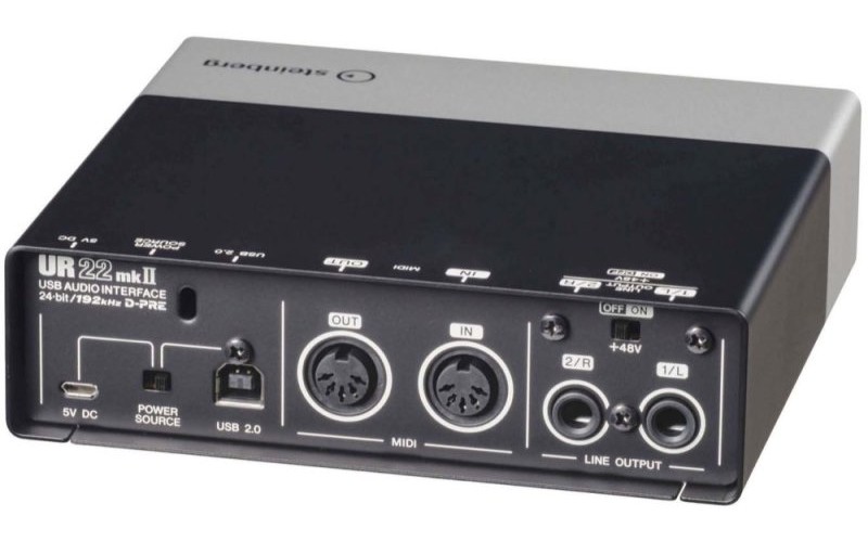 STEINBERG UR22MKII - Аудиоинтерфейс USB, звуковая карта