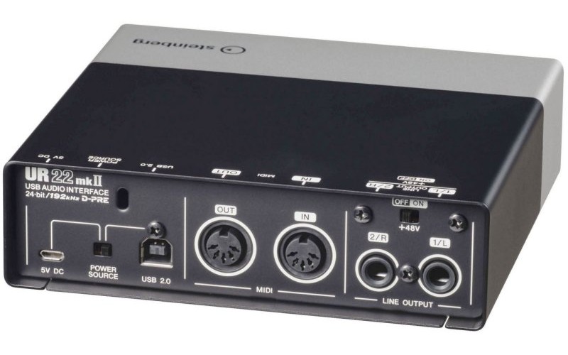 STEINBERG UR22MKII - Аудиоинтерфейс USB, звуковая карта