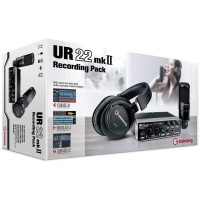 STEINBERG Recording Pack (UR22MKII R Pack ) - Комплект: аудиоинтерфейс, ПО, микрофон, наушники