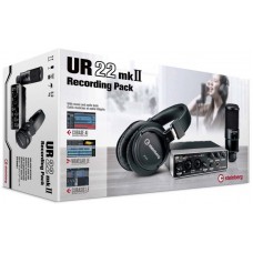 STEINBERG Recording Pack (UR22MKII R Pack ) - Комплект: аудиоинтерфейс, ПО, микрофон, наушники