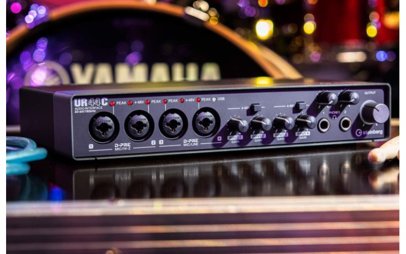 STEINBERG UR44C - Аудиоинтерфейс USB, звуковая карта