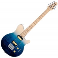 STERLING AXIS QUILTED MAPLE Spectrum Blue Электрогитара