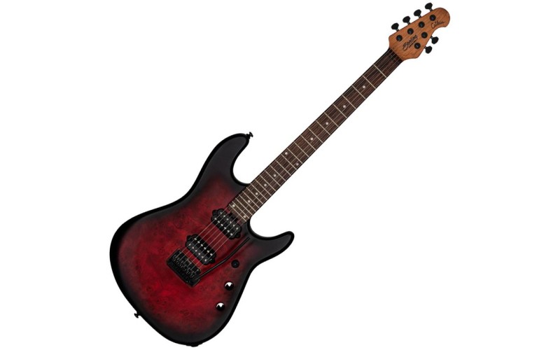 STERLING Jason Richardson Signature Dark Scarlet Burst Satin - Электрогитара