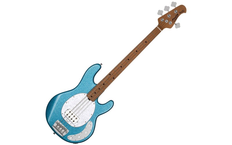 STERLING StingRay Blue Sparkle - Бас-гитара 4 струны