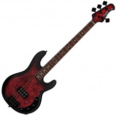 STERLING StingRay HH Dark Scarlet Burst - Бас-гитара 4 струны