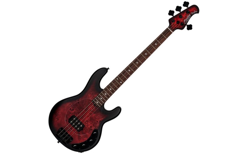 STERLING StingRay HH Dark Scarlet Burst - Бас-гитара 4 струны