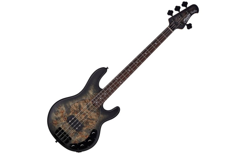 STERLING StingRay Trans Black - Бас-гитара 4 струны