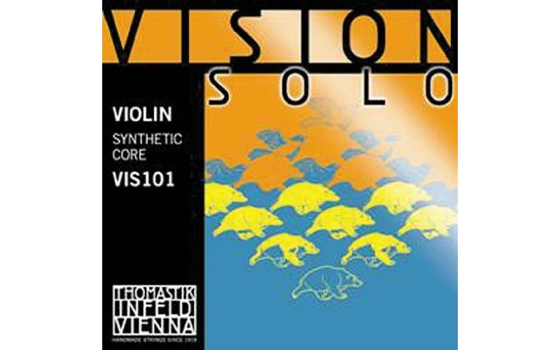 THOMASTIK VIS101 Vision Solo Комплект струн для скрипки размером 4/4, среднее натяжение