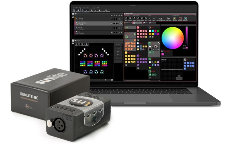 SUNLITE-BC-DMX интерфейс 512 DMX каналов