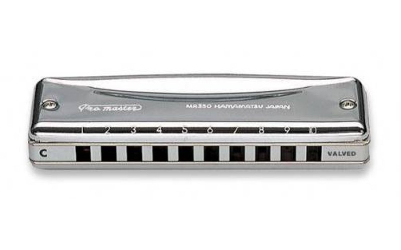 SUZUKI MR-350V Bb ultra bend model (49401) - губная гармошка