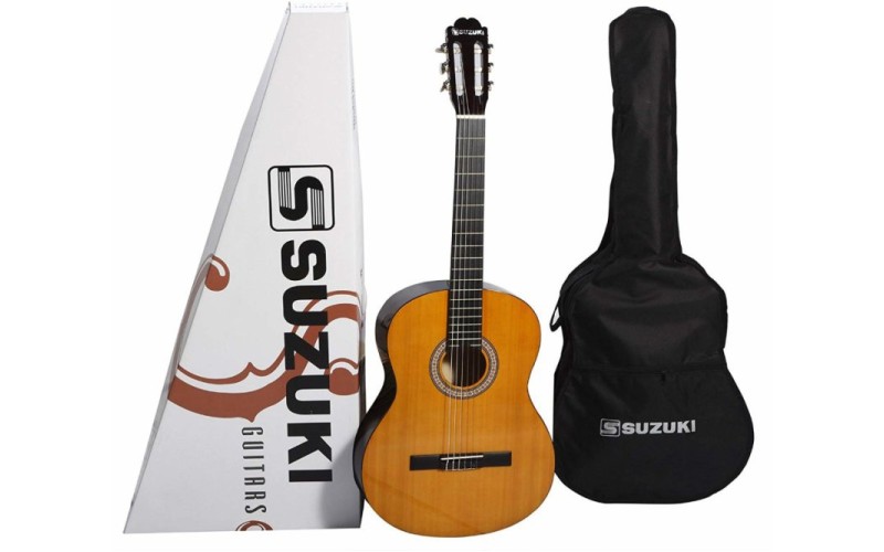 Suzuki SCG-2S+3/4 NL классическая гитара размер 3/4, чехол в комплекте