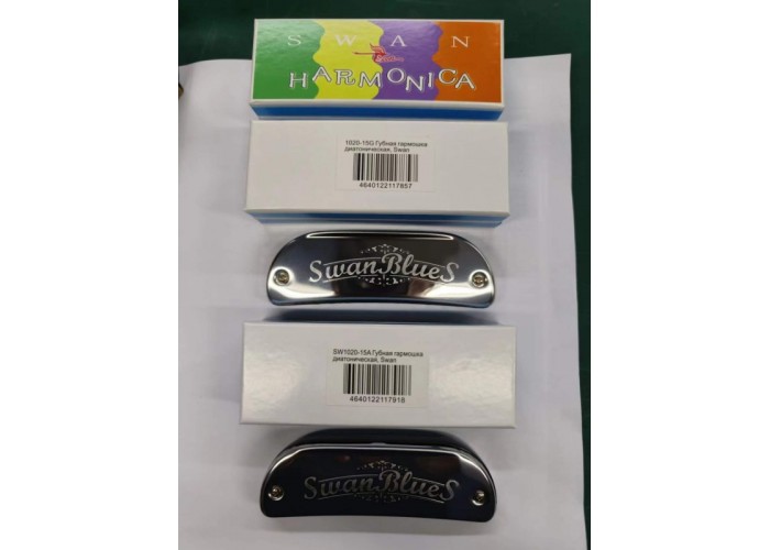 SWAN SW1020-15G Губная гармошка диатоническая