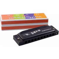 SWAN SW1020-3-BK Губная гармоника диатоническая
