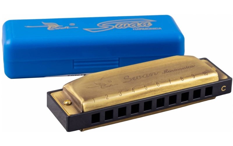 SWAN SW1020-8 Губная гармоника диатоническая