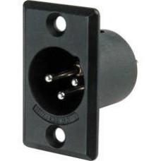 SWITCHCRAFT D3MBAU панельный разъем XLR