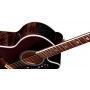 TAKAMINE GN75CE TBK Электроакустическая гитара типа NEX CUTAWAY, цвет - полупрозрачный чёрный, верхн