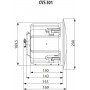 TANNOY CVS 301-BK - потолочный громкогов. с колпаком