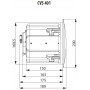 Tannoy CVS 401-BK потолочный громкоговоритель с колпаком